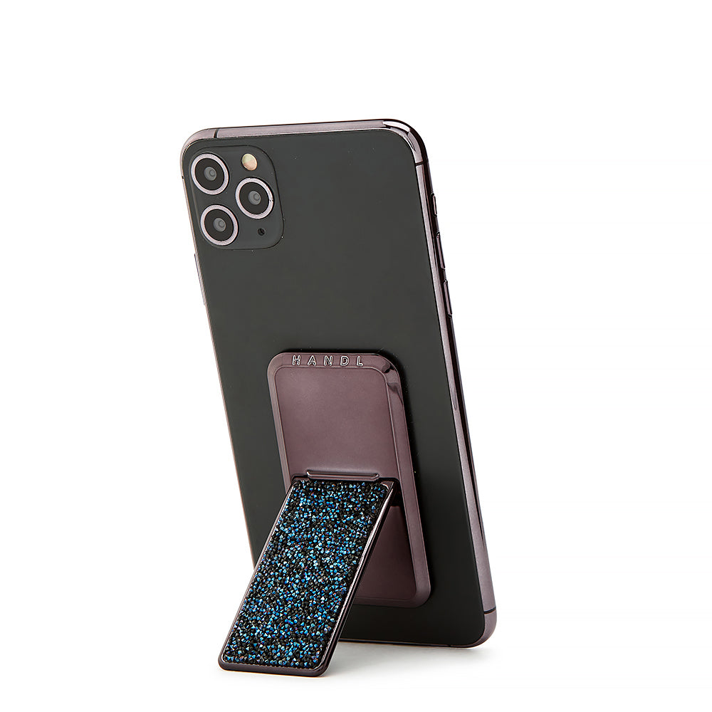 Black and Blue Crystal HANDLstick - HANDL New York